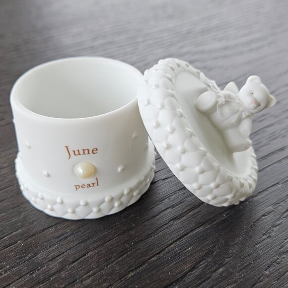 Russ Berrie 1990's Trinket Box June NWT/Box - Picture 5 of 10